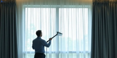 Commercial curtain stain removal service brookfield-vic hotels offices restaurants